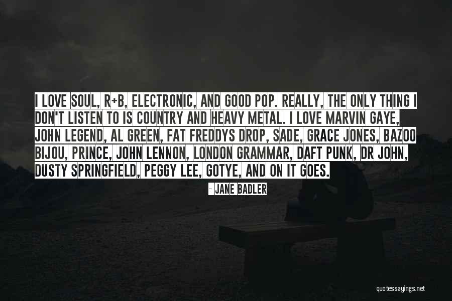 Punk Pop Quotes By Jane Badler Punk Pop Quotes By Jane Badler