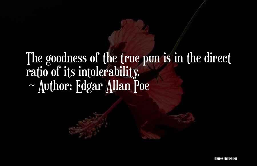 Punning Quotes By Edgar Allan Poe