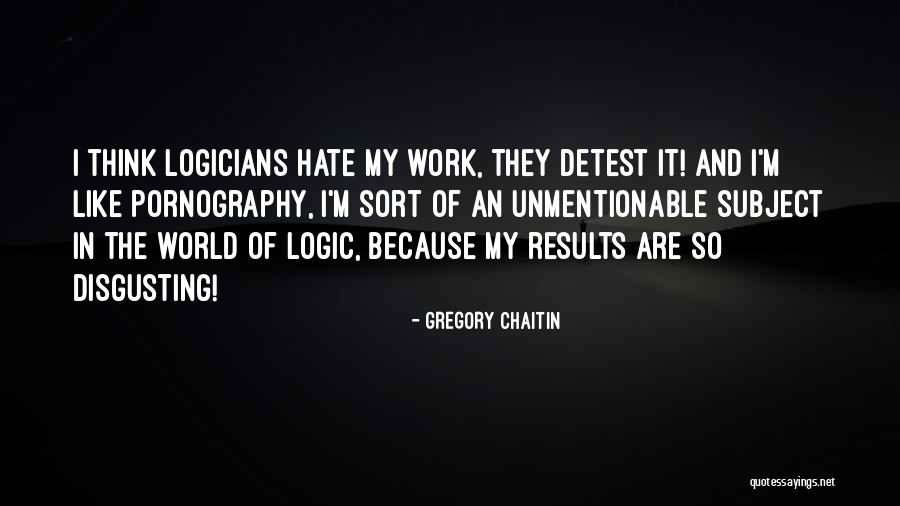 Puostes Quotes By Gregory Chaitin Puostes Quotes By Gregory Chaitin