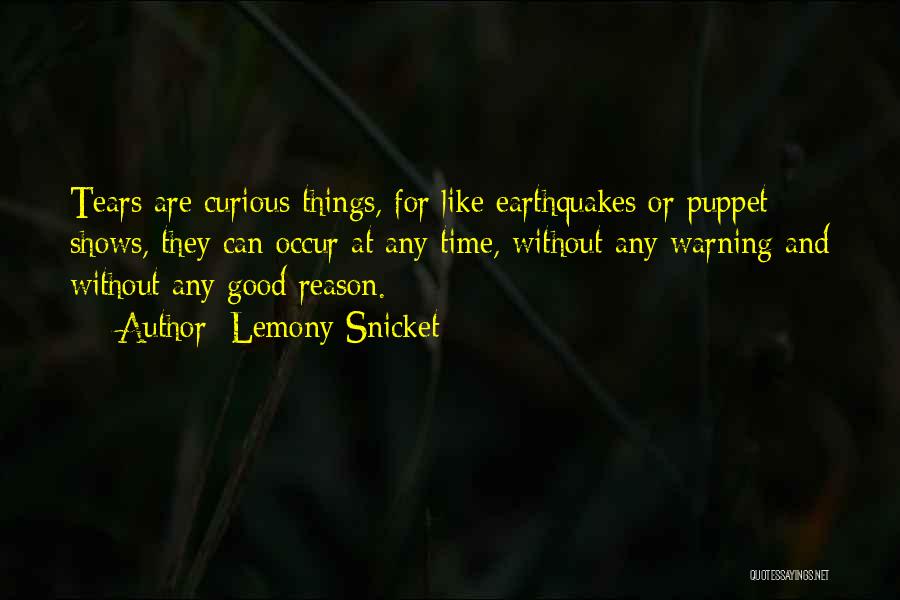 Puppet Shows Quotes By Lemony Snicket