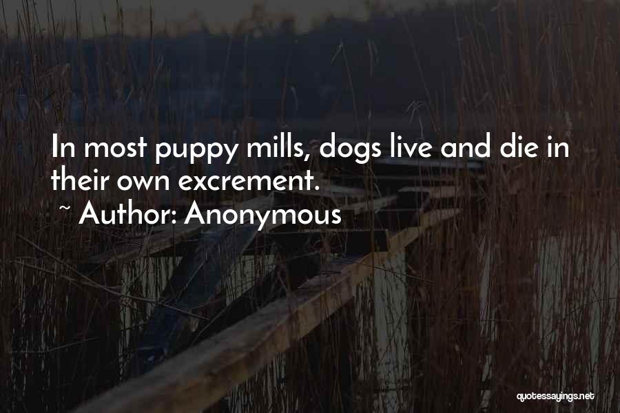 Puppy Dogs Quotes By Anonymous