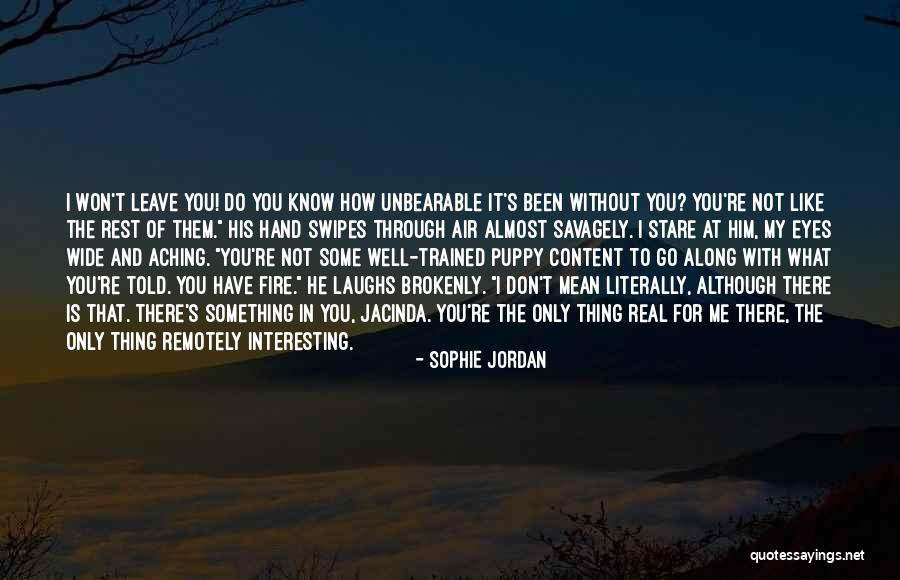 Puppy Eyes Quotes By Sophie Jordan Puppy Eyes Quotes By Sophie Jordan