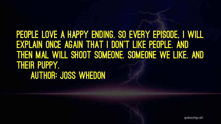 Puppy Love Quotes By Joss Whedon