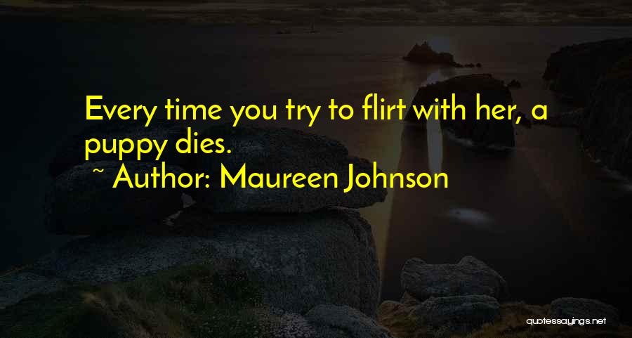 Puppy Love Quotes By Maureen Johnson