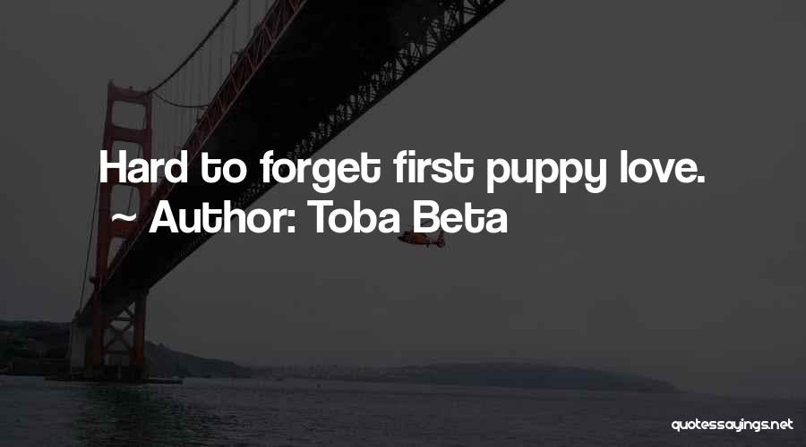 Puppy Love Quotes By Toba Beta