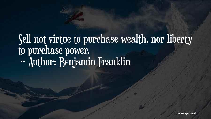 Purchase Power Quotes By Benjamin Franklin