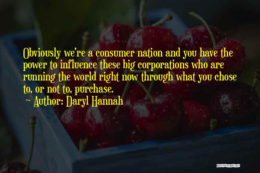 Purchase Power Quotes By Daryl Hannah