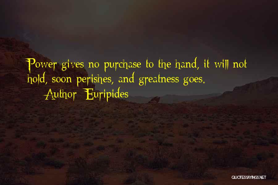 Purchase Power Quotes By Euripides