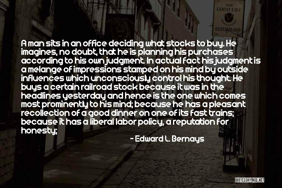 Purchases Quotes By Edward L. Bernays