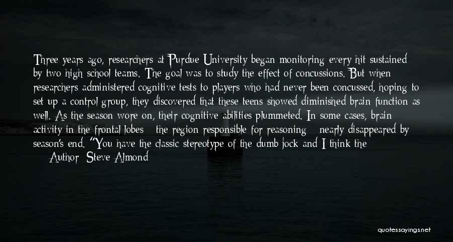 Purdue Quotes By Steve Almond