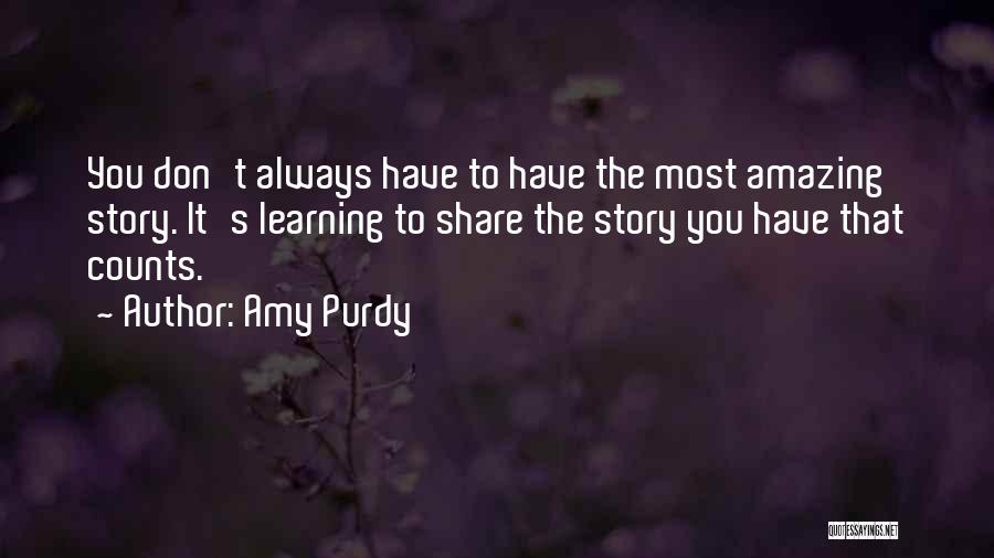 Purdy Quotes By Amy Purdy