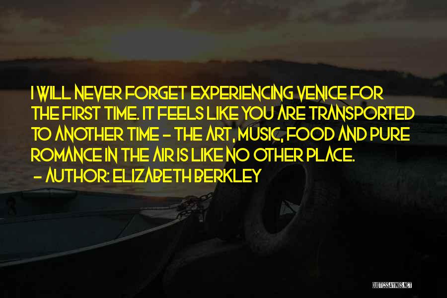 Pure Air Quotes By Elizabeth Berkley