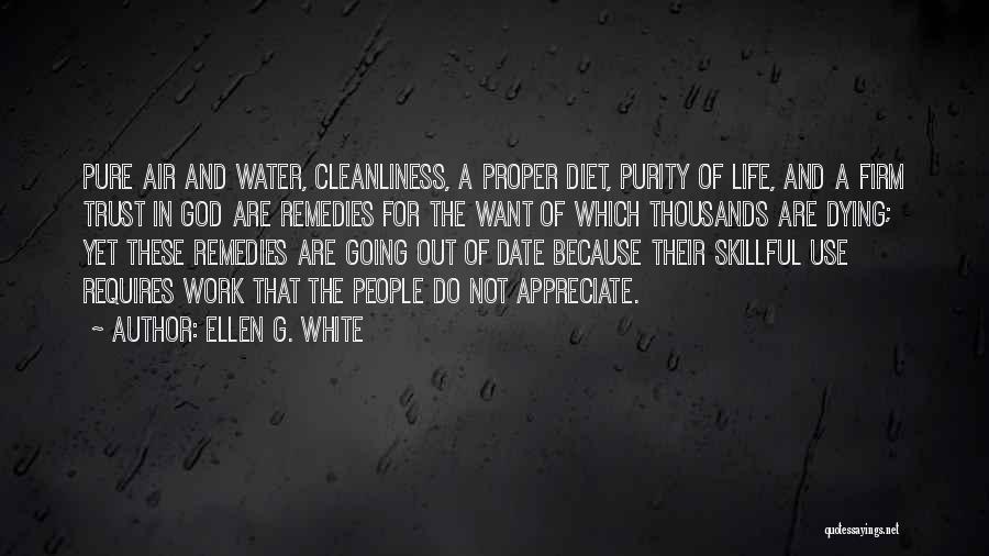 Pure Air Quotes By Ellen G. White