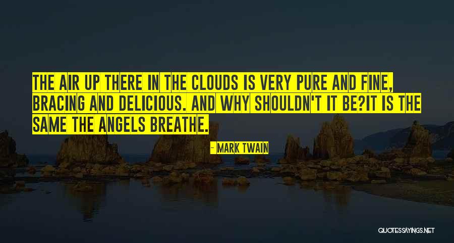 Pure Air Quotes By Mark Twain