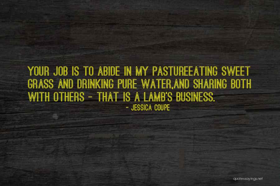 Pure Drinking Water Quotes By Jessica Coupe