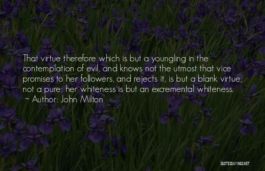 Pure Evil Quotes By John Milton