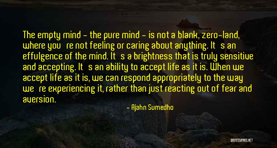 Pure Land Quotes By Ajahn Sumedho Pure Land Quotes By Ajahn Sumedho