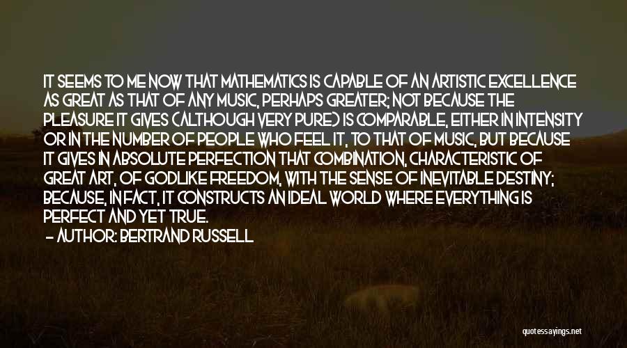 Pure Mathematics Quotes By Bertrand Russell