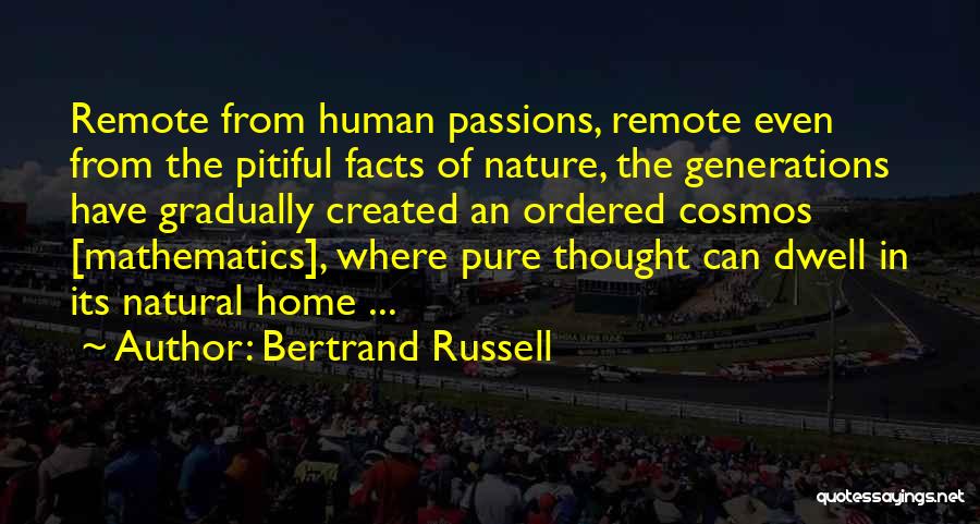 Pure Mathematics Quotes By Bertrand Russell