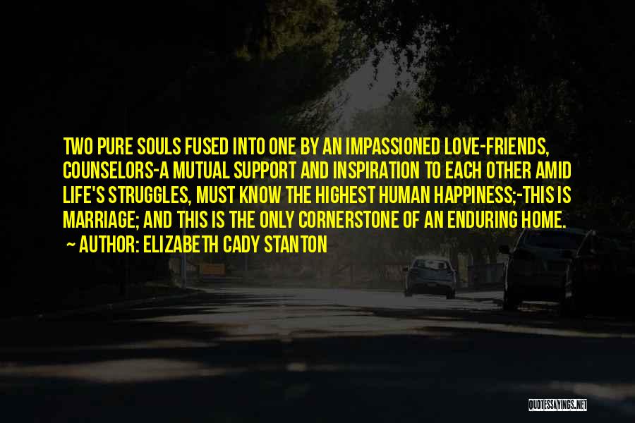 Pure Souls Quotes By Elizabeth Cady Stanton