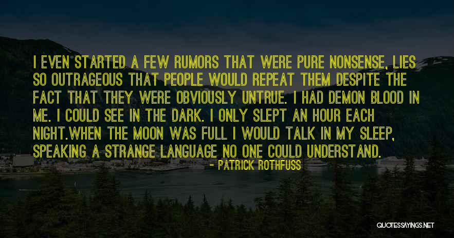 Pure Talk Quotes By Patrick Rothfuss Pure Talk Quotes By Patrick Rothfuss