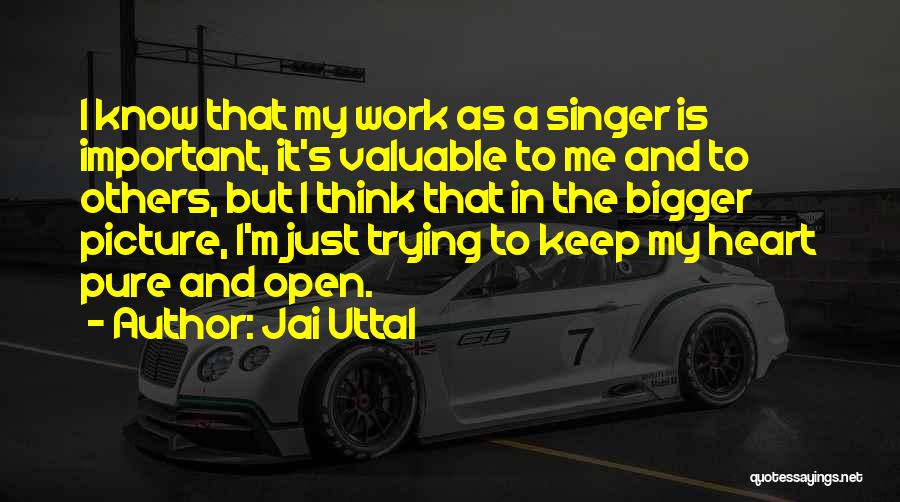 Pure Thinking Quotes By Jai Uttal