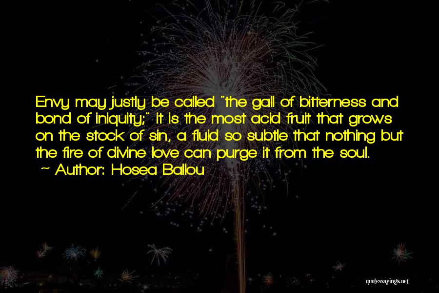 Purge Quotes By Hosea Ballou