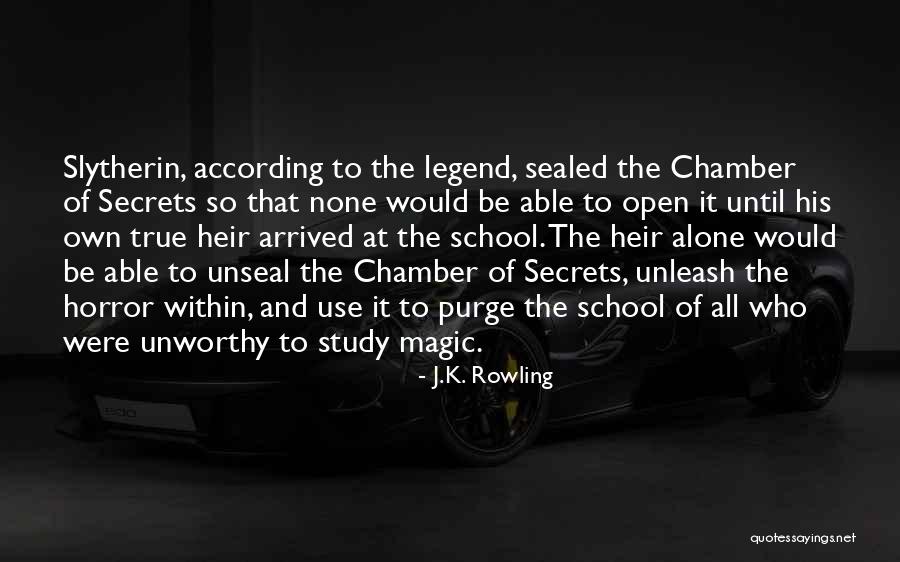 Purge Yourself Quotes By J.K. Rowling Purge Yourself Quotes By J.K. Rowling