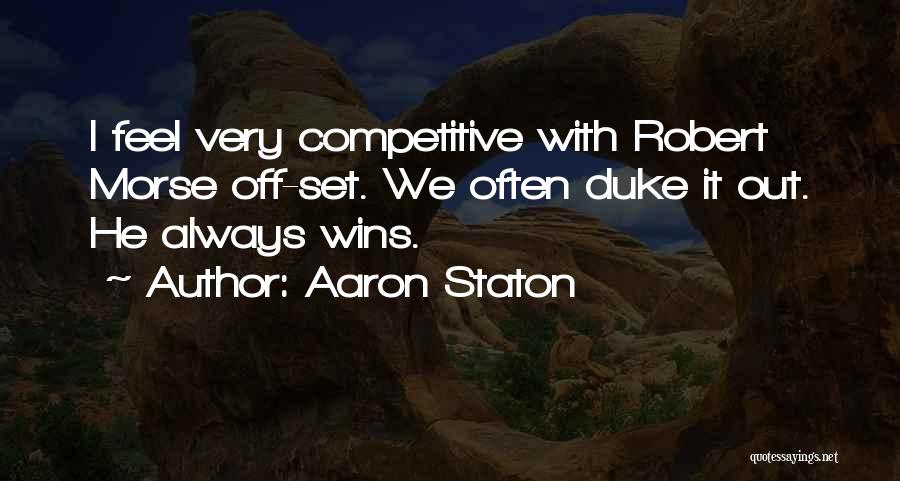 Purificatoare De Aer Quotes By Aaron Staton