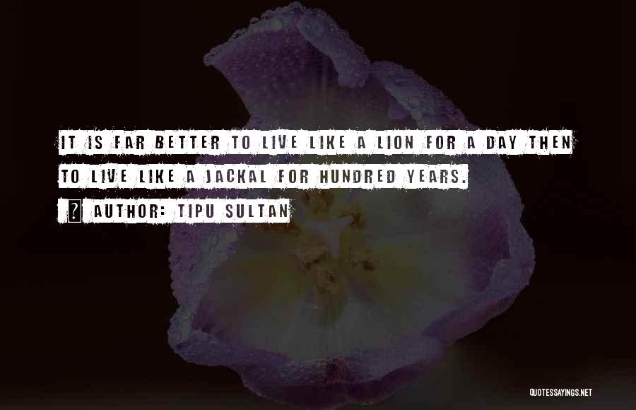 Purificatoare De Aer Quotes By Tipu Sultan