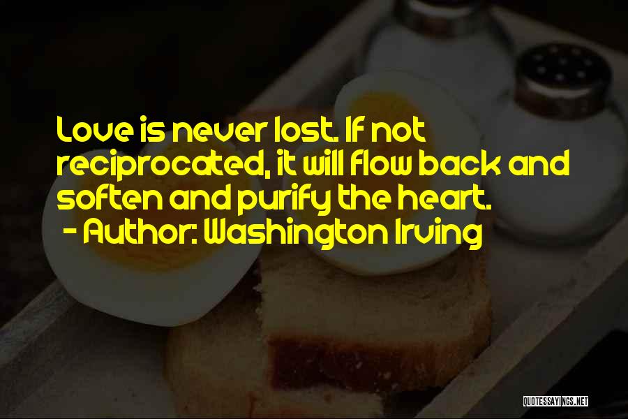 Purify My Heart Quotes By Washington Irving