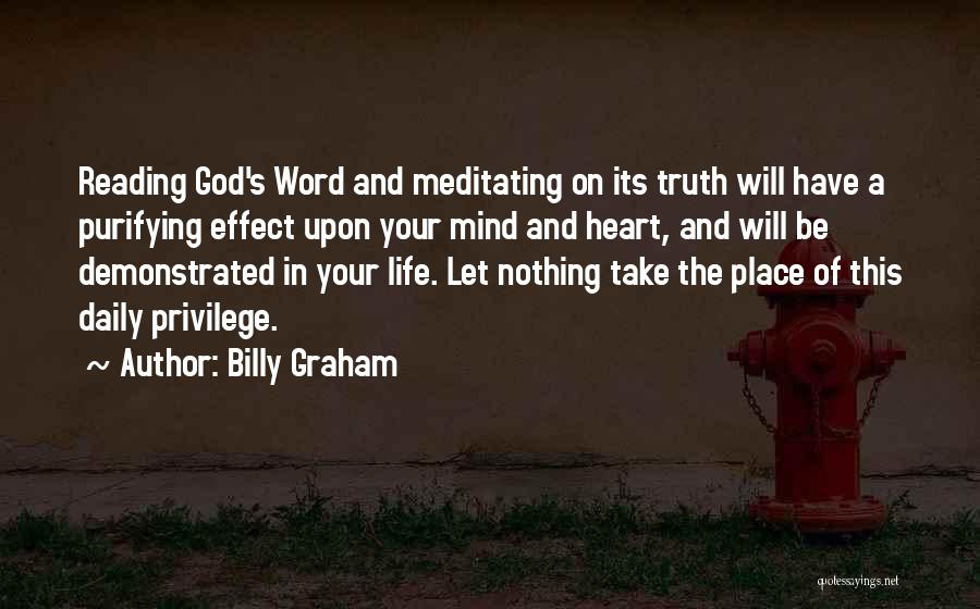 Purifying Quotes By Billy Graham