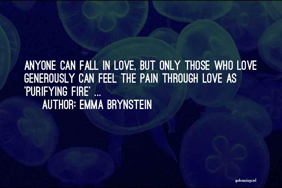 Purifying Quotes By Emma Brynstein