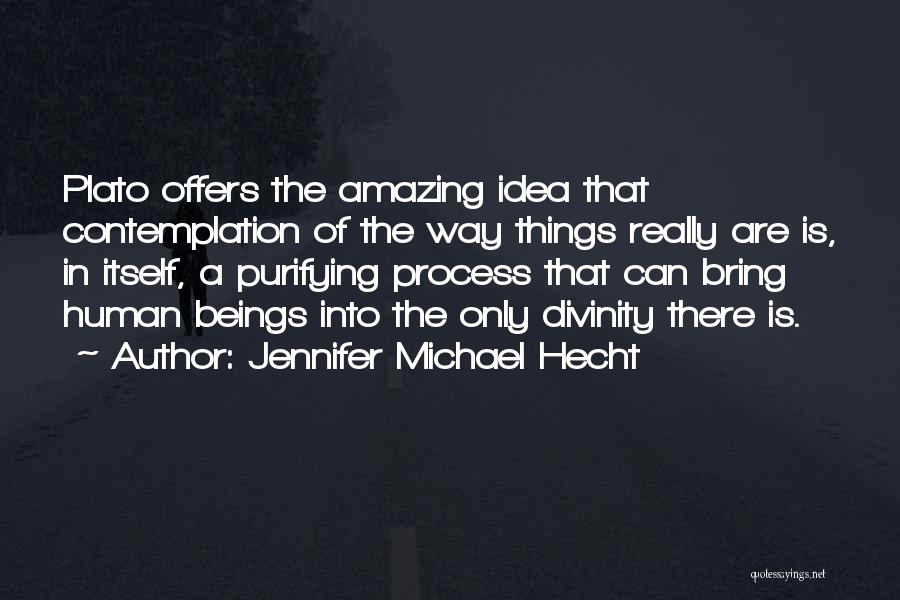 Purifying Quotes By Jennifer Michael Hecht