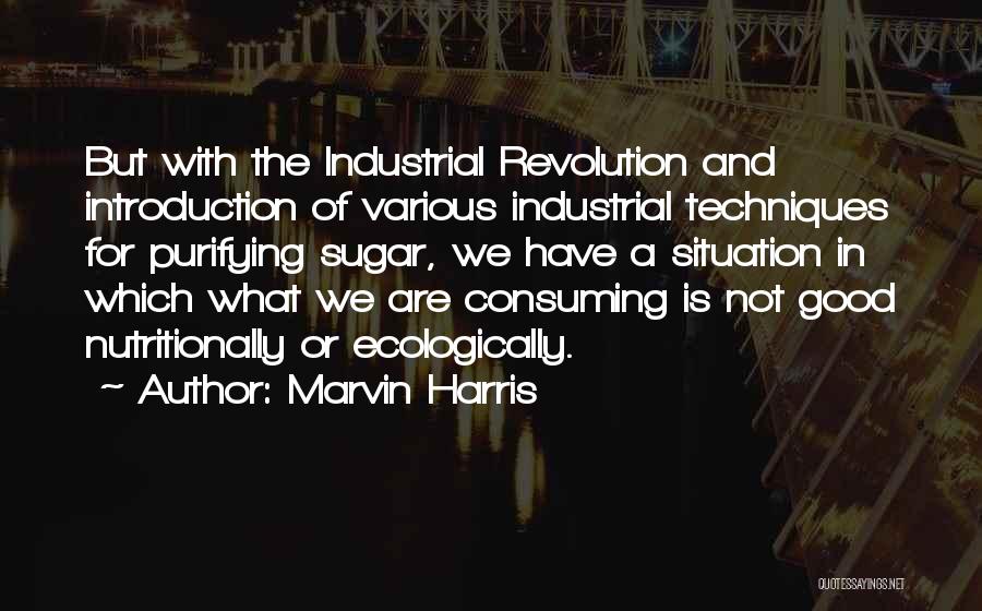 Purifying Quotes By Marvin Harris