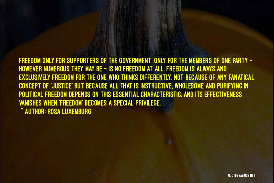 Purifying Quotes By Rosa Luxemburg