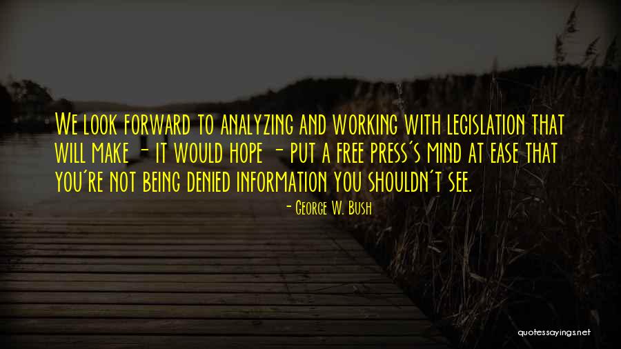 Purifying Selection Quotes By George W. Bush Purifying Selection Quotes By George W. Bush