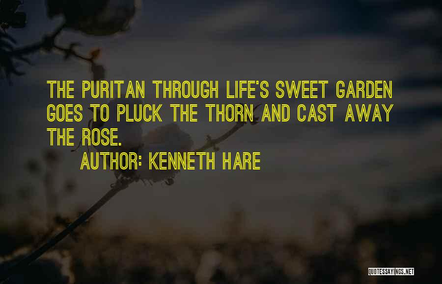 Puritan Quotes By Kenneth Hare