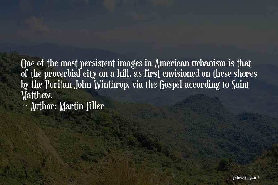 Puritan Quotes By Martin Filler