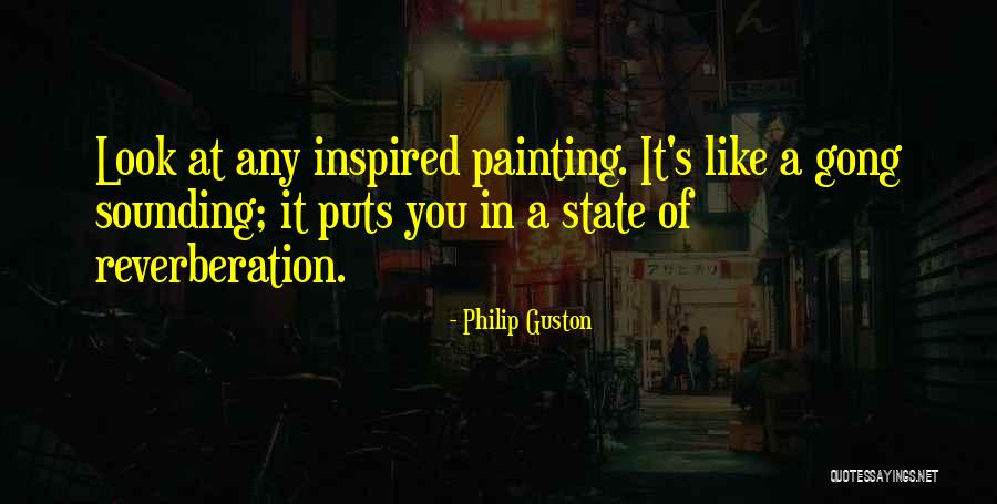 Purled Blanket Quotes By Philip Guston Purled Blanket Quotes By Philip Guston