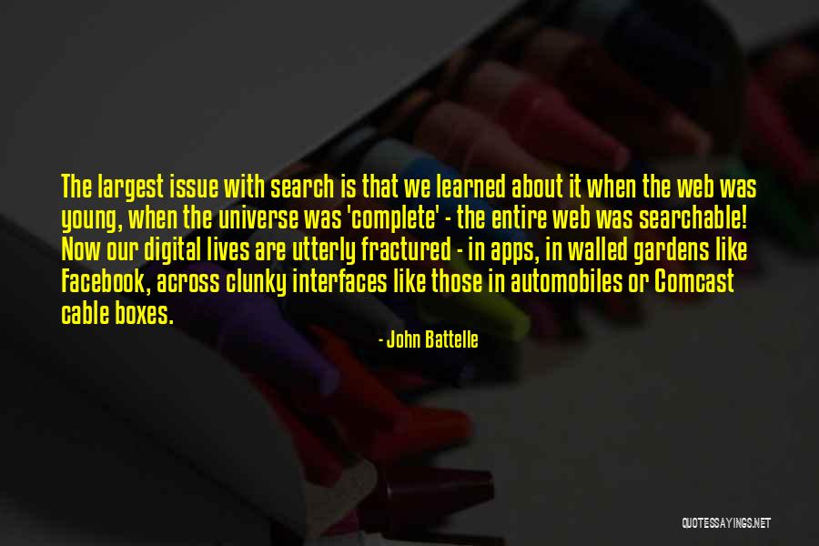Puro Ka Parinig Quotes By John Battelle Puro Ka Parinig Quotes By John Battelle