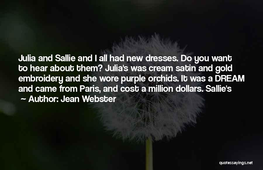 Purple And Gold Quotes By Jean Webster