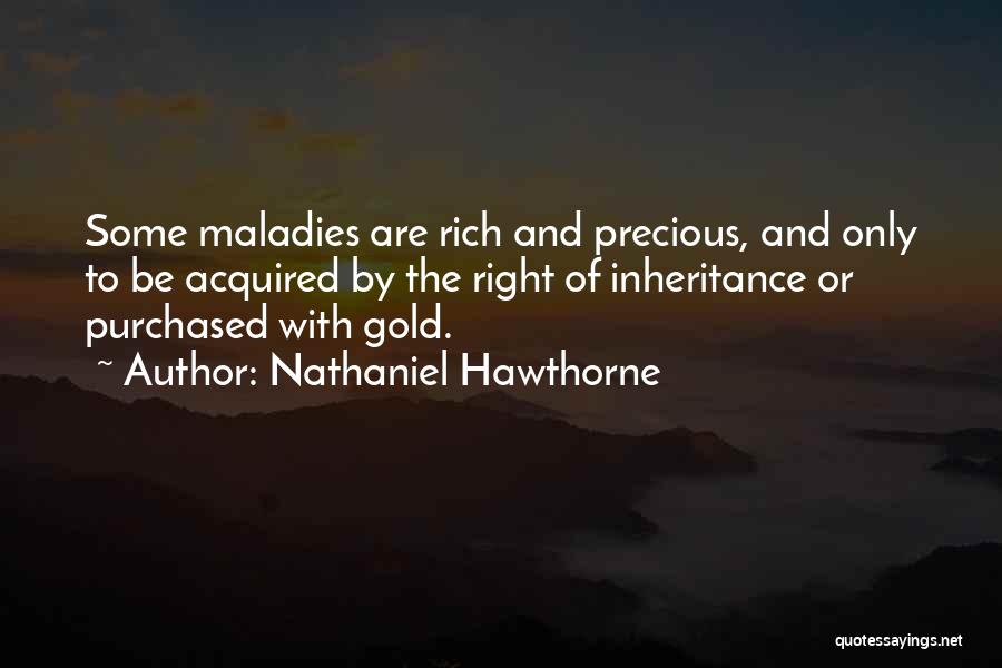 Purple And Gold Quotes By Nathaniel Hawthorne