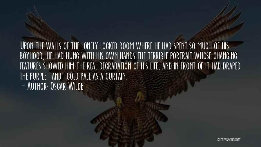 Purple And Gold Quotes By Oscar Wilde