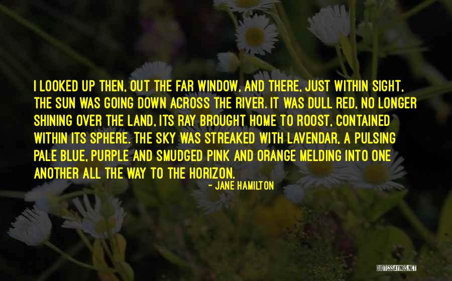 Purple And Pink Sky Quotes By Jane Hamilton Purple And Pink Sky Quotes By Jane Hamilton