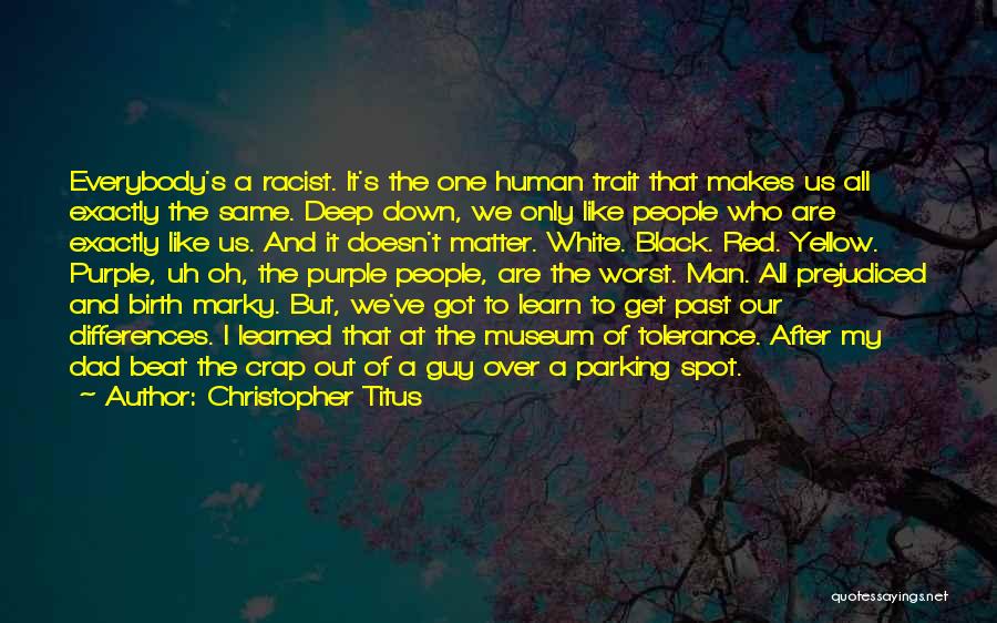 Purple And Yellow Quotes By Christopher Titus