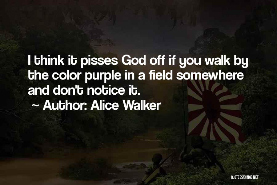 Purple Color Quotes By Alice Walker