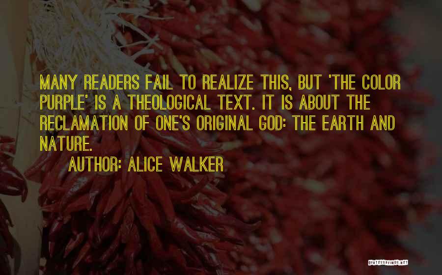 Purple Color Quotes By Alice Walker