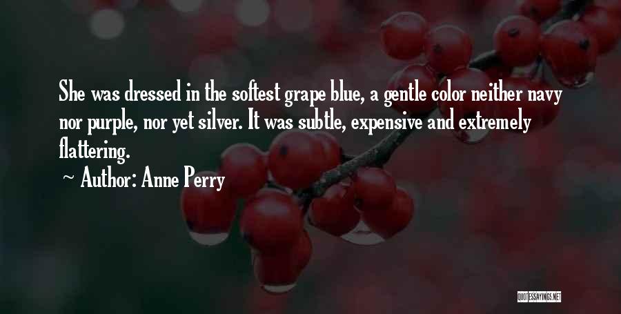 Purple Color Quotes By Anne Perry