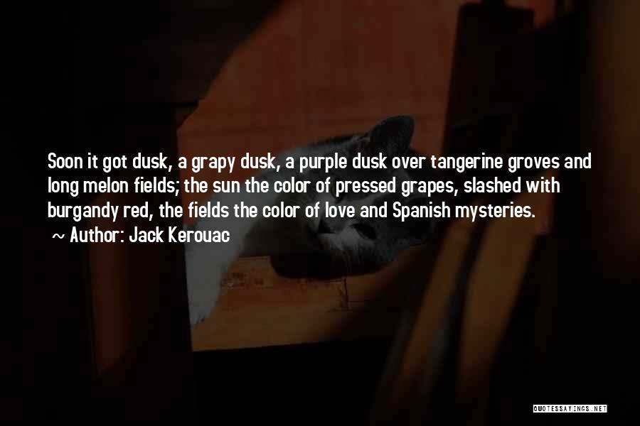 Purple Color Quotes By Jack Kerouac